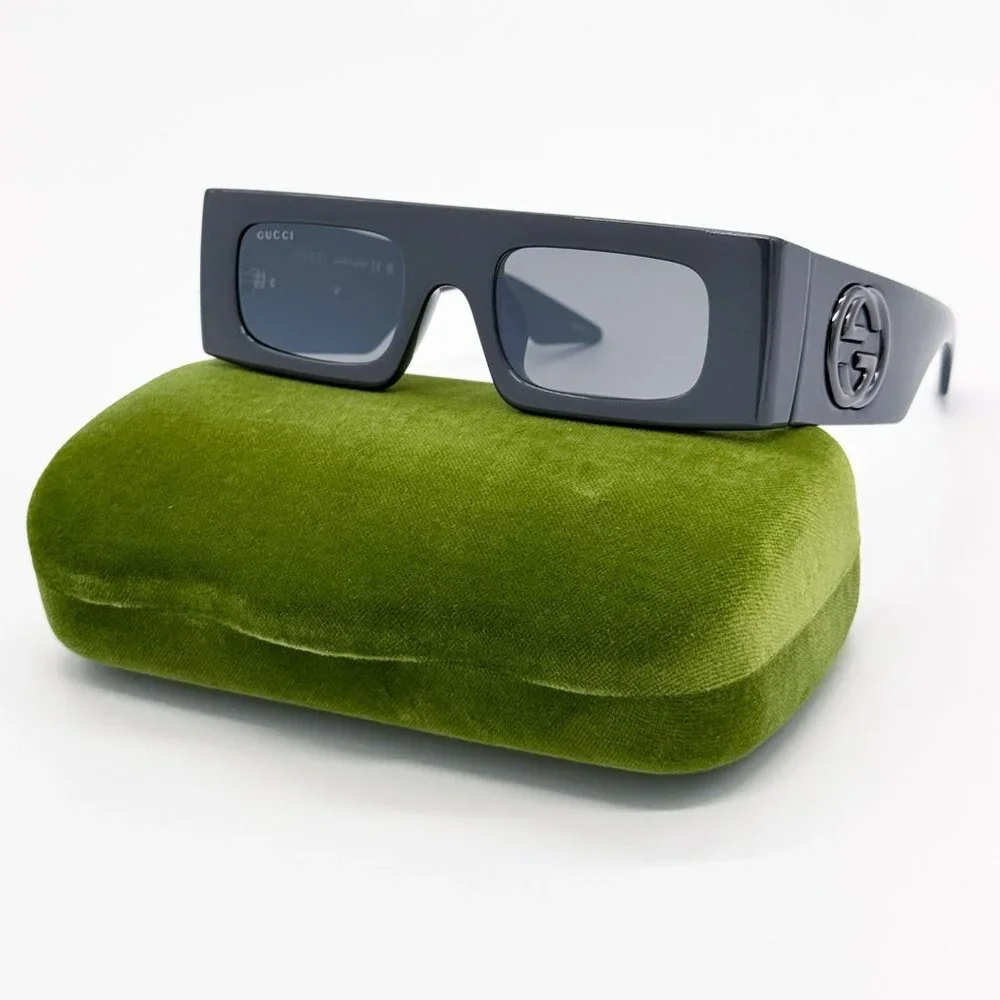 NEW GUCCI SUNGLASSES GG1646S 006 GRAY UNISEX EYEWEAR GUCCI - Picture 2 of 10